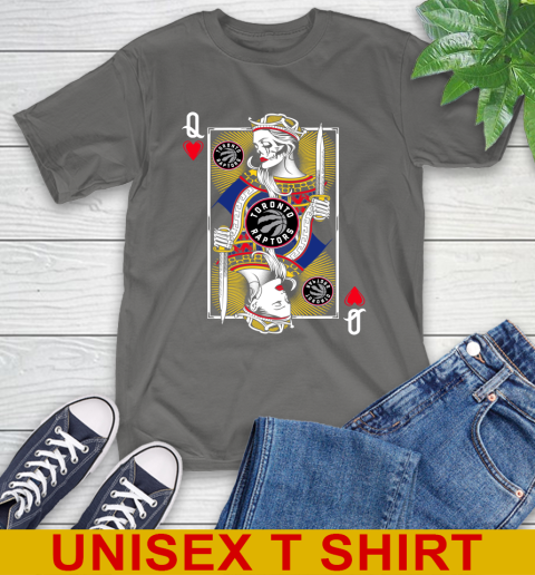 NBA Basketball Toronto Raptors The Queen Of Hearts Card Shirt T-Shirt 10