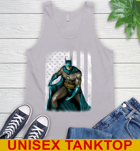 Miami Dolphins NFL Football Batman DC American Flag Shirt Tank Top 3