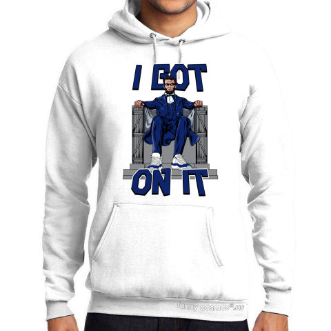 Air Jordan 11 Concord Lows Matching Sneaker Tshirt Lincoln Navy and White Jordan Shirt