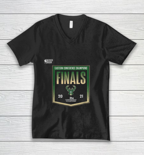 Bucks Finals 2021 Championship V-Neck T-Shirt