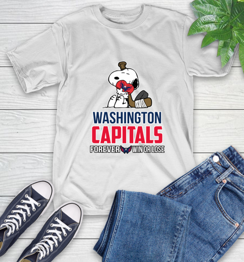NHL The Peanuts Movie Snoopy Forever Win Or Lose Hockey Washington Capitals