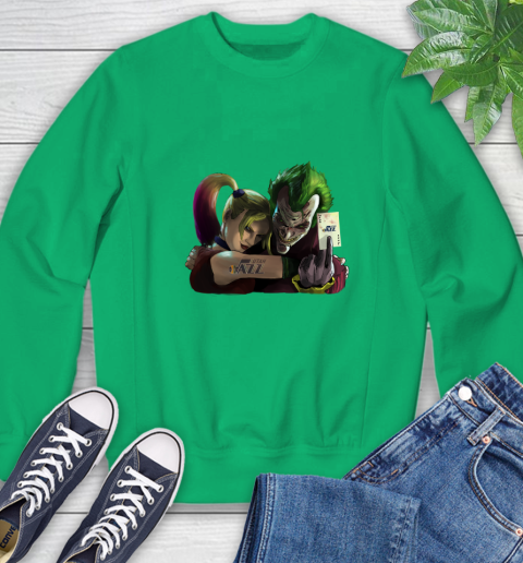 Utah Jazz NBA Basketball Joker Harley Quinn Suicide Squad Sweatshirt - Image 7