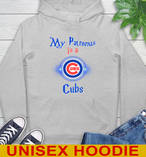 MLB Baseball Harry Potter My Patronus Is A Chicago Cubs Hoodie 6