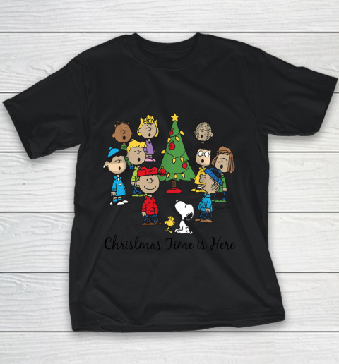 Peanuts Christmas Time Youth T-Shirt
