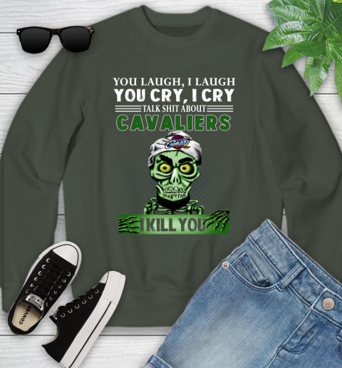 NBA Talk Shit About Cleveland Cavaliers I Kill You Achmed The Dead Terrorist Jeffrey Dunham Basketball Youth Sweatshirt 9