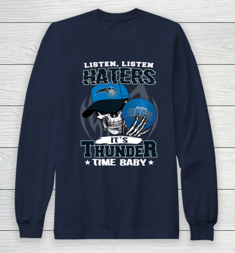 Listen Haters It is MAGIC Time Baby NBA Long Sleeve T-Shirt 2
