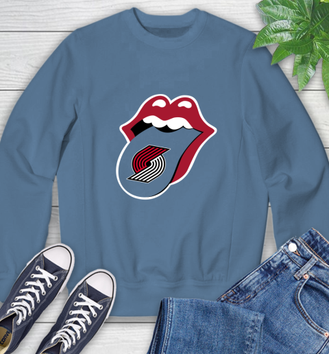 Portland Trail Blazers NBA Basketball Lips I Root For My Team Adoring Fan 31