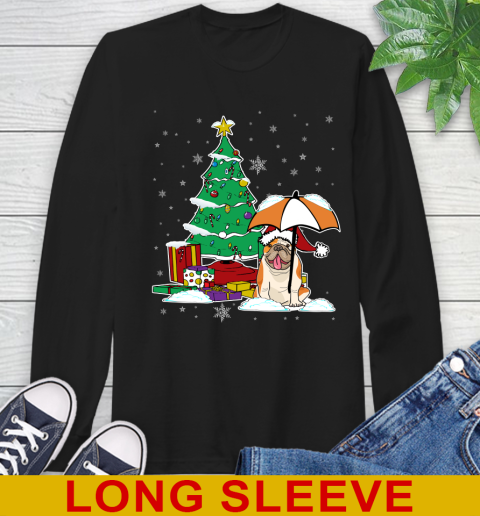 Bulldog Christmas Dog Lovers Shirts 55