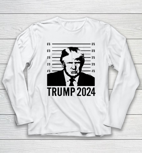 Trump Mugshot 2024 President Long Sleeve T-Shirt