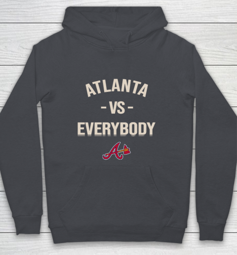 Atlanta Braves Vs Everybody Youth Hoodie 5