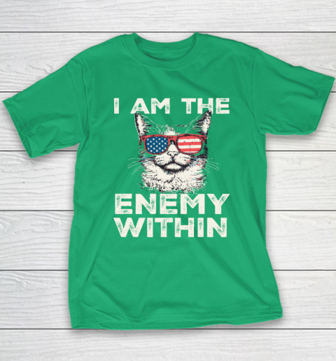 I Am The Enemy Within Tee  Kamala Harris 2024 Merch Youth T-Shirt 4