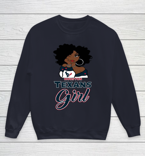 Houston Texans Girl NFL Youth Sweatshirt 3