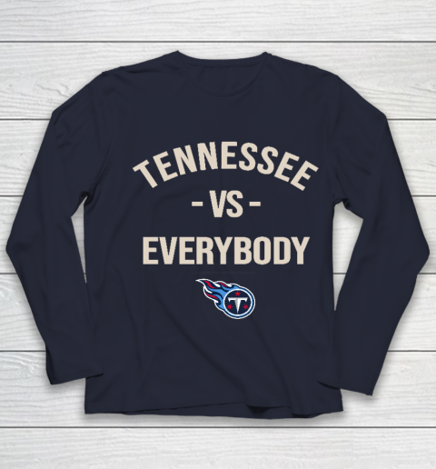 Tennessee Titans Vs Everybody Youth Long Sleeve 2