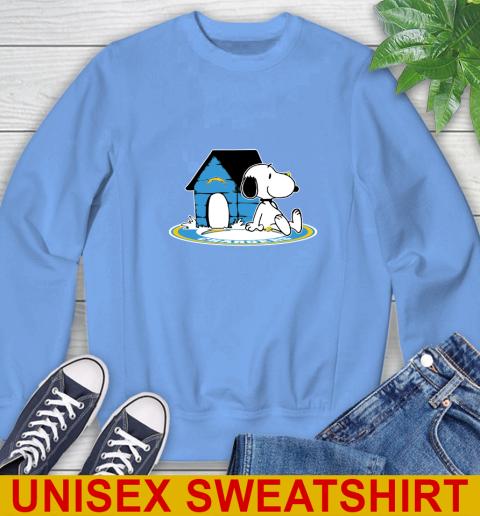 NFL Football Los Angeles Chargers Snoopy The Peanuts Movie Shirt Sweatshirt 11