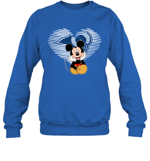NFL Los Angeles Rams The Heart Mickey Mouse Disney Football T Shirt GmwFGFTZ47l sweatshirt 35 95 151514 front royal