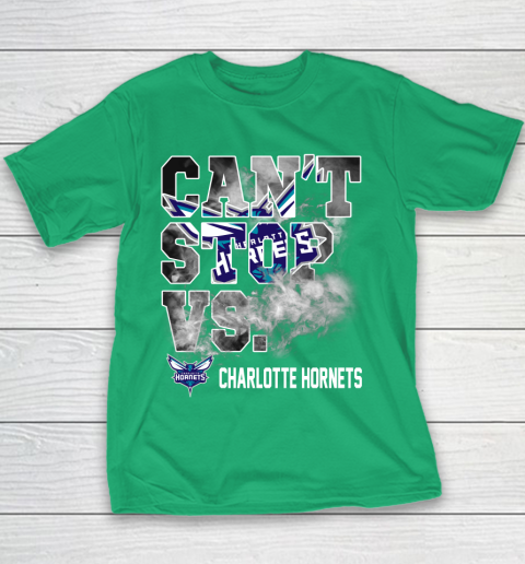 NBA Charlotte Hornets Basketball Can't Stop Vs Youth T-Shirt 3