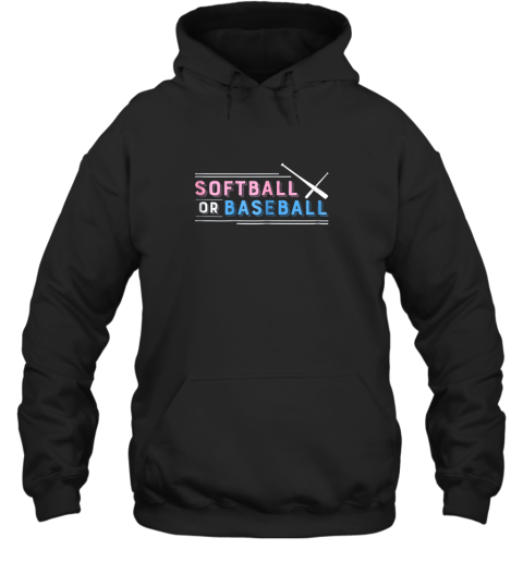 Softball or Baseball Shirt, Sports Gender Reveal Hoodie