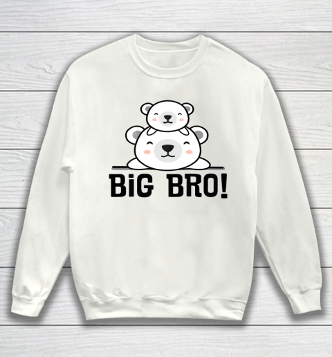 Big Bro Announcement Bear Cute Brother Sweatshirt