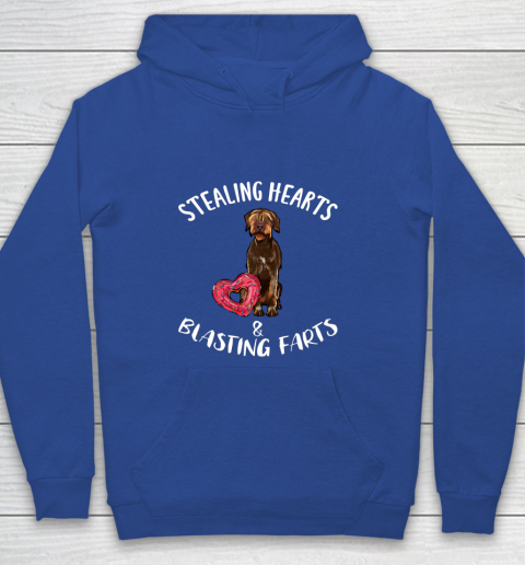 Stealing Hearts Blasting Farts Wirehaired Pointing Griffon Youth Hoodie 6