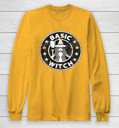 Basic Witch Halloween Vintage Style T Shirt T Shirt.3YSOT0UPCK Long Sleeve T-Shirt 3