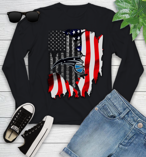 Orlando Magic NBA Basketball American Flag Youth Long Sleeve