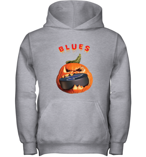 Gildan St. Louis Blues Logo Pullover Hoodie Heliconia M