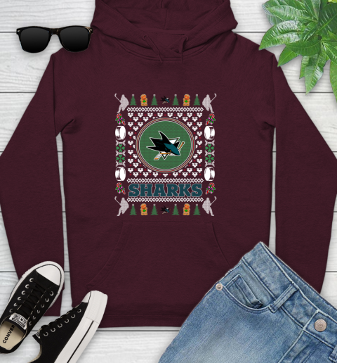 San Jose Sharks Merry Christmas NHL Hockey Loyal Fan Ugly Shirt 141