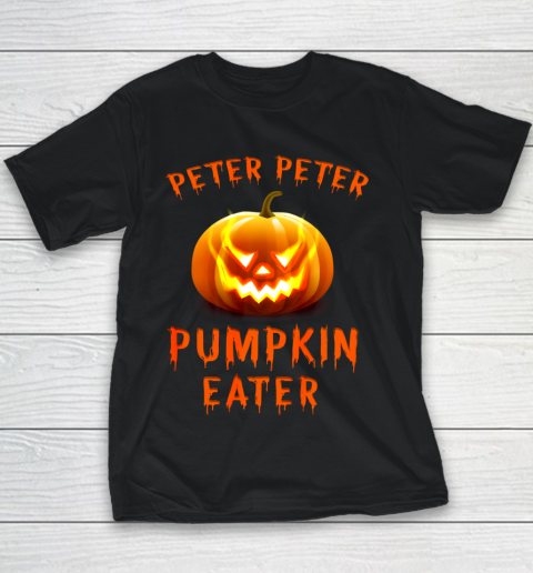 Peter Peter Pumpkin Eater Couples Halloween Costume Youth T-Shirt