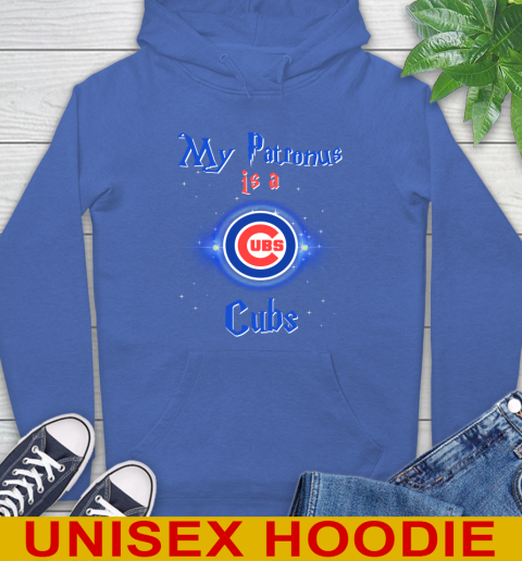MLB Baseball Harry Potter My Patronus Is A Chicago Cubs Hoodie 9