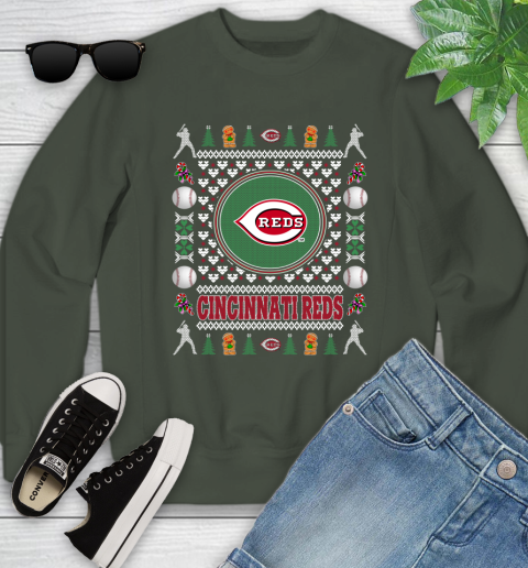 Cincinnati Reds Merry Christmas MLB Baseball Loyal Fan Ugly Shirt 123