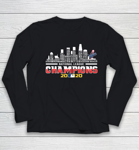 Los Angeles Dodgers Championship 2020 Youth Long Sleeve