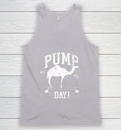 Funny Pump Day Hump Day Camel Weight Lifting Training Gym Tank Top - Image 4
