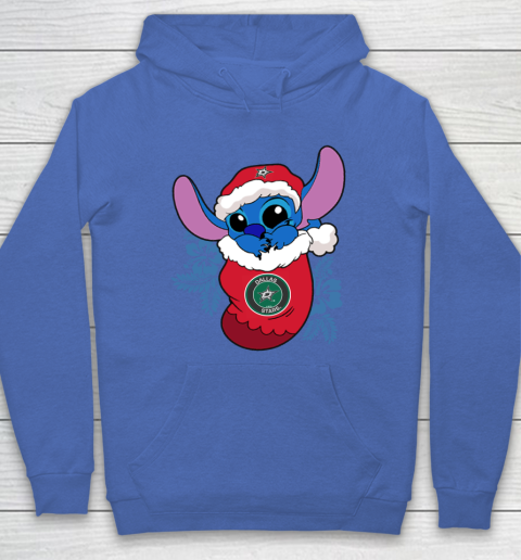 Dallas Stars Christmas Stitch In The Sock Funny Disney NHL Hoodie 9