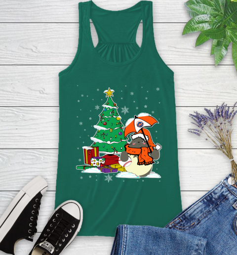 New York Mets MLB Baseball Cute Tonari No Totoro Christmas Sports Racerback Tank 6