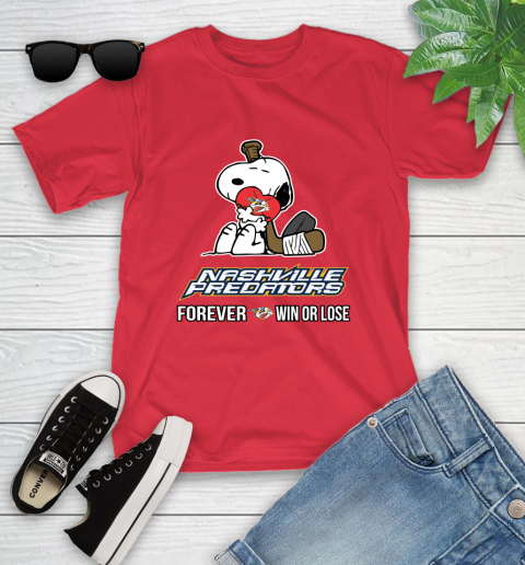 NHL The Peanuts Movie Snoopy Forever Win Or Lose Hockey Nashville Predators 112