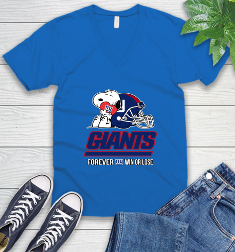 NFL The Peanuts Movie Snoopy Forever Win Or Lose Football New York Giants 54