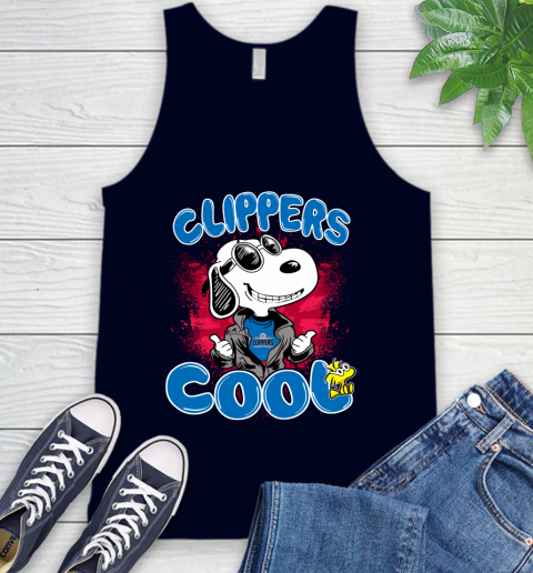 NBA Basketball LA Clippers Cool Snoopy Shirt Tank Top 2