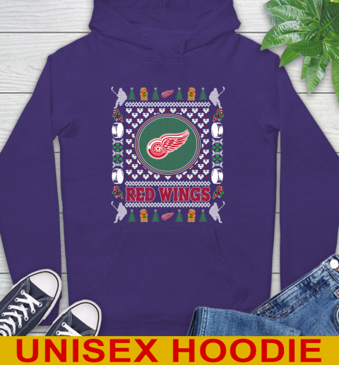 Detroit Red Wings Merry Christmas NHL Hockey Loyal Fan Hoodie 5