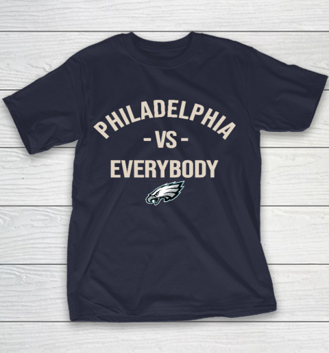 Philadelphia Eagles Vs Everybody Youth T-Shirt 2