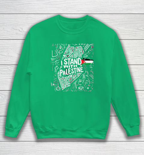 I Stand With Palestine Quote Free Palestine Sweatshirt 4