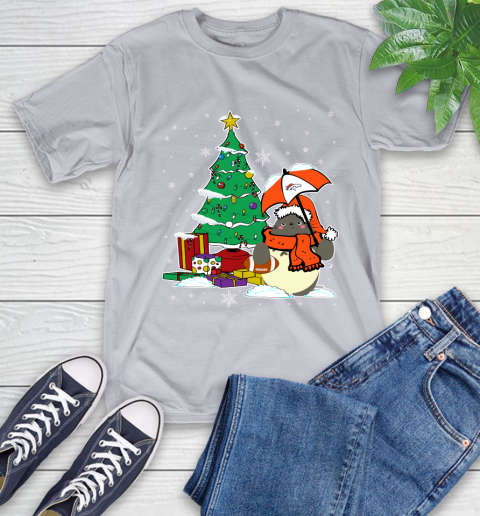 Denver Broncos NFL Football Cute Tonari No Totoro Christmas Sports T-Shirt 6
