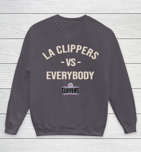 LA Clippers Vs Everybody Youth Sweatshirt 5