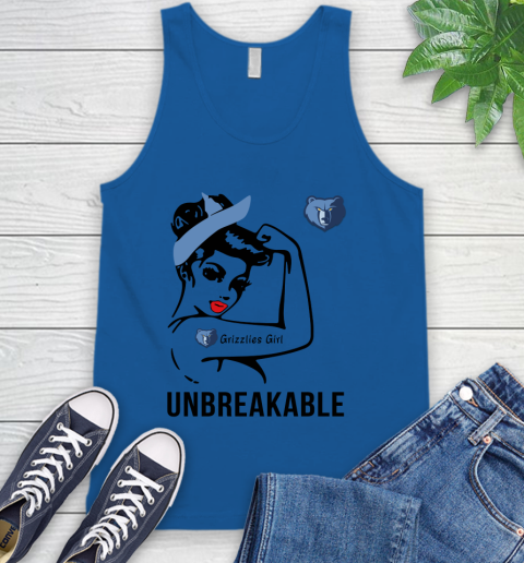 NBA Memphis Grizzlies Girl Unbreakable Basketball Sports Tank Top 3