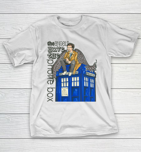 Doctor Who Shirt The Angels Have the Phone Box T-Shirt