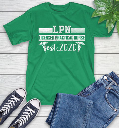 Nurse Shirt Cool Nurse 2020 LPN Licensed Practical Care Nurse Graduation T Shirt T-Shirt 8