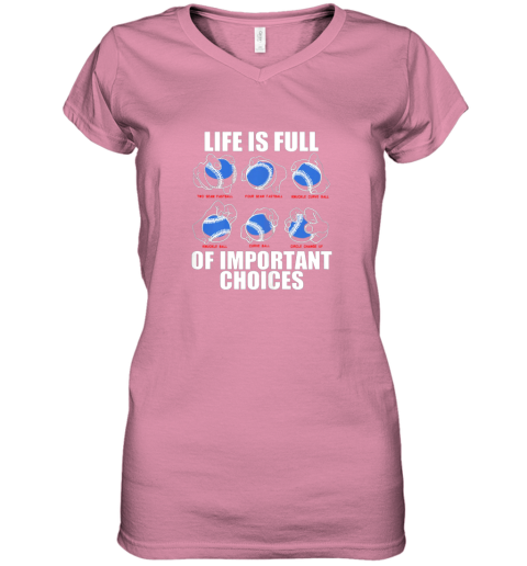 0vmv types of baseball pitches shirt life choices pitcher gift women v neck t shirt 39 front azalea