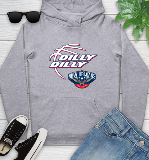 NBA New Orleans Pelicans Dilly Dilly Basketball Sports Youth Hoodie 6