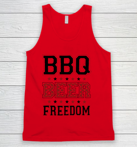 BBQ Beer Freedom Trump Fan Tank Top 6