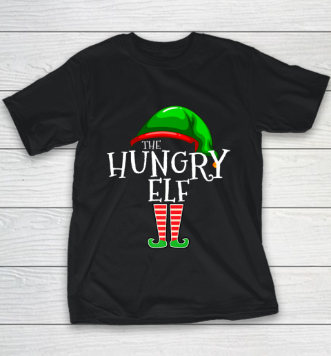 The Hungry Elf Family Matching Group Christmas Gift Funny Youth T-Shirt