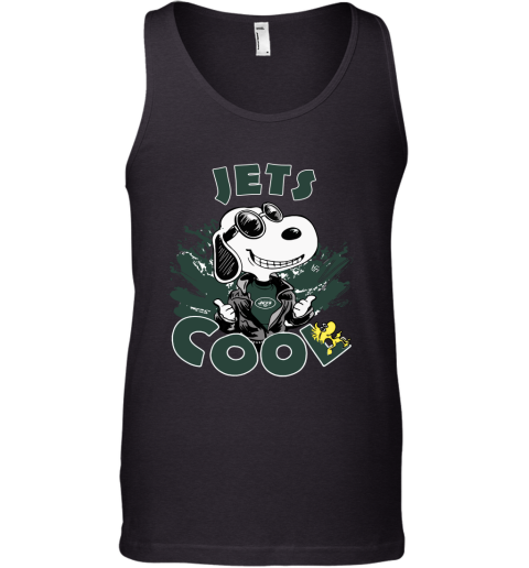 New York Jets Snoopy Joe Cool We're Awesome Tank Top